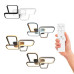 Світильник LED smart INFINITY VIOLUX 90W 3000-5000K +пульт IP20 білий ( 220380 )