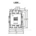 Контактор Schrack LSDE305F 220-240В AC 2НВ+2НЗ 160кВт 330А 3P розмір 10