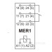 Електромеханічне реле ETI 002473046 MER1-012DC (1x16A 250VAC)
