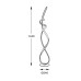 Торшер Zuma Line 250051F-BE Vecino LED 1x40W 3000K 1800Lm IP20 бежевий (5907925003657)