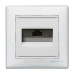 Механізм розетки комп'ютерної RJ-45 UTP Cat.5e Valena білий