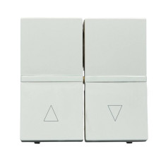 Вимикач Zenit Total білий жалюзі ( 2CLA224410N1201 )