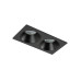 Точковий світильник TK Lighting 10579 Prisma Duo GU10 2x10W IP65 чорний