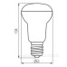 Світлодіодна лампа KANLUX SIGO R63 LED E27-WW (22737)