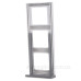 Рамка 3-місна, вертикальна, полярна білизна Berker K.1