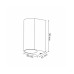 Вуличний світильник Goldlux 304599 Boston GU10 2x10W IP44 сріблястий Вуличний світильник Goldlux 304599 Boston GU10 2x10W IP44 сріблястий