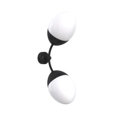 Бра, настінний світильник Pikart 35416-5 Burgeon Sconce E14 2x60W IP20 чорний