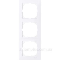 Трьохмісна рамка Schneider Electric M-PURE MTN4030-3625 активно-білий