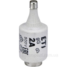 Запобіжник ETI 002312401 D II gG 2A/500V