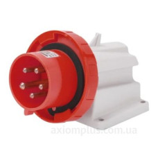 Стаціонарна вилка 90° GEWISS IP67 3P+E 32A 400В (GW60441) Стаціонарна вилка 90° GEWISS IP67 3P+E 32A 400В (GW60441)