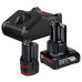 Набір акумуляторів Bosch 2Аг 4Аг та ЗП GAL 12V-40 (1600A01NC9)