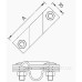 З'єднувач OBO Bettermann (5001641) Rd8-10 до заземлення шпильки OMEX D=20мм FT FT (40-60 мкм)