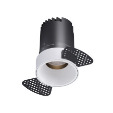 Точковий світильник Kloodi KD-GIRON134 TR 12W 3K 38D WH/REF-WH LED 840Lm IP20 білий