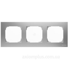 Трипостова рамка ABB Sky 8573 PL (срібло) Трипостова рамка ABB Sky 8573 PL (срібло)