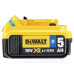 Акумулятор для електроінструментів DeWALT DCB184 18В 5 Ач 0,65 кг