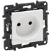 Розетка Legrand Niloe Step 16А 250В гвинтовий механізм біла (863119)