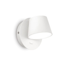 Бра, настінний світильник Ideal Lux 167152 Gim LED 1x6.5W 3000K 480Lm IP20 білий Бра, настінний світильник Ideal Lux 167152 Gim LED 1x6.5W 3000K 480Lm IP20 білий