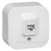 Розетка RJ45 кат 5е UTP Legrand Forix біла