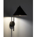 Бра, настінний світильник TK Lighting 10041 Cono E27 1x15W IP20 чорний
