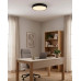 Світильник стельовий Zuma Line MS724-R400 Nadi LED 1x28W 3000K/4000K/5500K 1100Lm IP44 чорний (5905316644052)