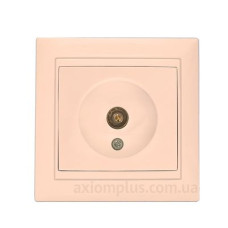 ТВ розетка Elcor Emily 9215 (211586) (кремовий)
