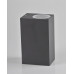 Вуличний світильник Goldlux 313324 Boston GU10 2x10W IP44 графітовий
