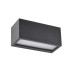 Вуличний світильник Goldlux 320001 Tokio E27 1x12W IP54 чорний