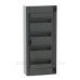 Навісний щит Schneider Electric PrismaSeT XS LVSXR413 4 ряди 52М димчасті двері