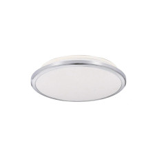 Світильник стельовий Zuma Line MS70224V-CH Moren LED 1x22W 3000K/4000K/5500K 1700Lm IP20 сріблястий (5905316643994)