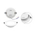 Світильник LED даунлайт Violux FRAME 6W 4200K круг IP20 ( 120060 ) Світильник LED даунлайт Violux FRAME 6W 4200K круг IP20 ( 120060 )
