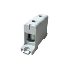 Клемник на DIN-рейку FT1095F 1Р,Cu:16-95 / Al:16-95 мм2, сірий Промфактор ( FT1095F ) Клемник на DIN-рейку FT1095F 1Р,Cu:16-95 / Al:16-95 мм2, сірий Промфактор ( FT1095F )