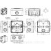 Вологозахищена клемна коробка Spelsberg Abox 040-40² (sp80440701) IP65 з клемами