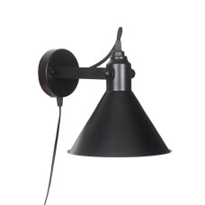 Бра, настінний світильник Pikart 5495-2 Buco clip E14 1x60W IP20 чорний