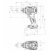 Акумуляторний дриль-шурупокрут Metabo BS 18 LTX BL Q I 18В 0-550/0-2000 об/хв 1,5-13мм (602359850)