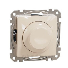 Поворотний світлорегулятор Schneider Electric Sedna Design & Elements RC 3-370 Вт бежевий SDD112501