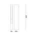 Вуличний світильник Ideal Lux 114347 Mercurio G9 1x15W IP44 антрацит
