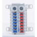 Клема FTG KVK KS 741RN (вхід: 2х25мм², 2х16мм², виходи: 14х4мм²)