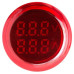 Індикатор напруги і струму E.Next e.ad22.va Ø22мм 50-500В 5-100 А (s009039)
