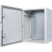 Ударостійкий корпус з АБС-пластику Аско-Укрем UBox 400x500x180мм (непрозорі дверцята)