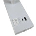 Світильник настінний Violux SNAKE USB+Type-C 5W 4200K 250Lm IP20 білий ( 552002 )