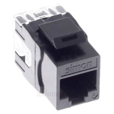 Модуль Kontakt Simon Simon 54 Premium CJ645U RJ45 UTP cat6 типу Keystone Модуль Kontakt Simon Simon 54 Premium CJ645U RJ45 UTP cat6 типу Keystone