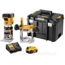 Безщітковий акумуляторний фрезер DeWALT DCW604P2 18В