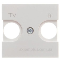 TV+R накладка ABB Zenit N2250.8 BL 2М (біла) TV+R накладка ABB Zenit N2250.8 BL 2М (біла)