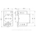 Розетка на DIN-рейку Finder 16А 230В AC Schuko (7U0082300000)