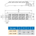 Клемна колодка SEZ 6314-14 MP (6314-14MP) Клемна колодка SEZ 6314-14 MP (6314-14MP)