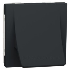 Накладка Schneider Electric NU386254 для виведення кабелю з розетки 16А 2М (антрацит)