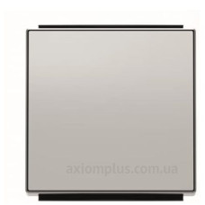 Одинарна клавіша вимикача ABB Sky 2CLA850100A1301 8501 PL (срібло)