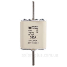 Запобіжник Аско-Укрем NH2 355A gG (A0050010044)