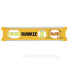 Рівень DeWALT DWHT42525-0 BILLET TORPEDO 3 капсули 165мм