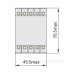Реле контроля рівня рідини Chint NJYW1-NL1 AC 110В/220В (311015)